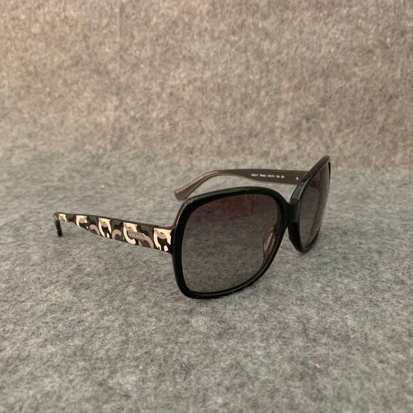 Coach HC 8032 Women’s L908 Perri 5022/11 Black Sunglasses 58-15-125 - Picture 7 of 15